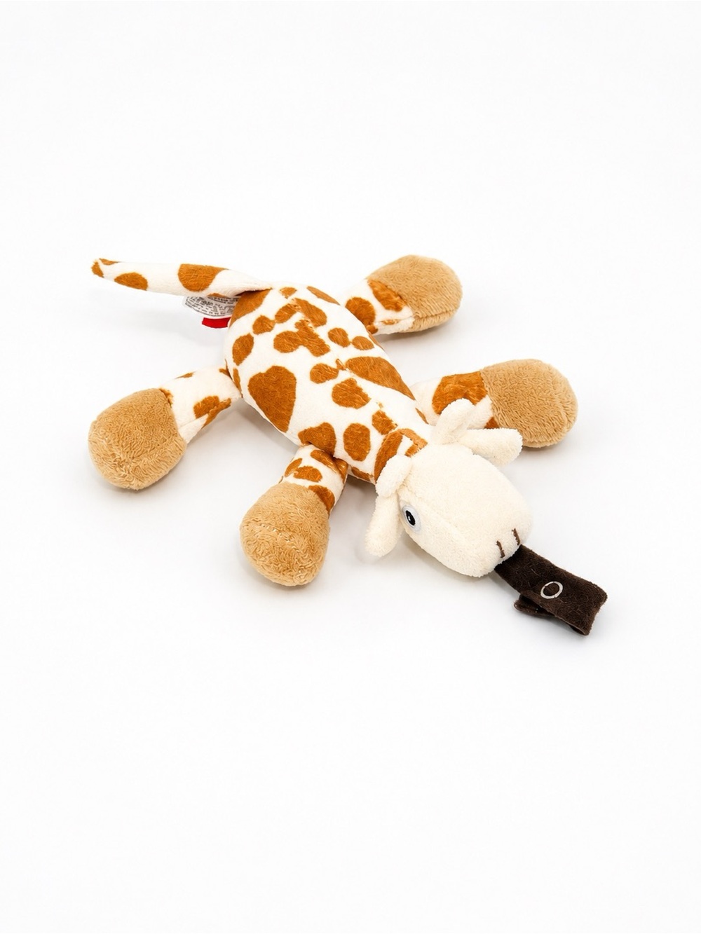 Nuby Giraffe stuffy pacifier holder